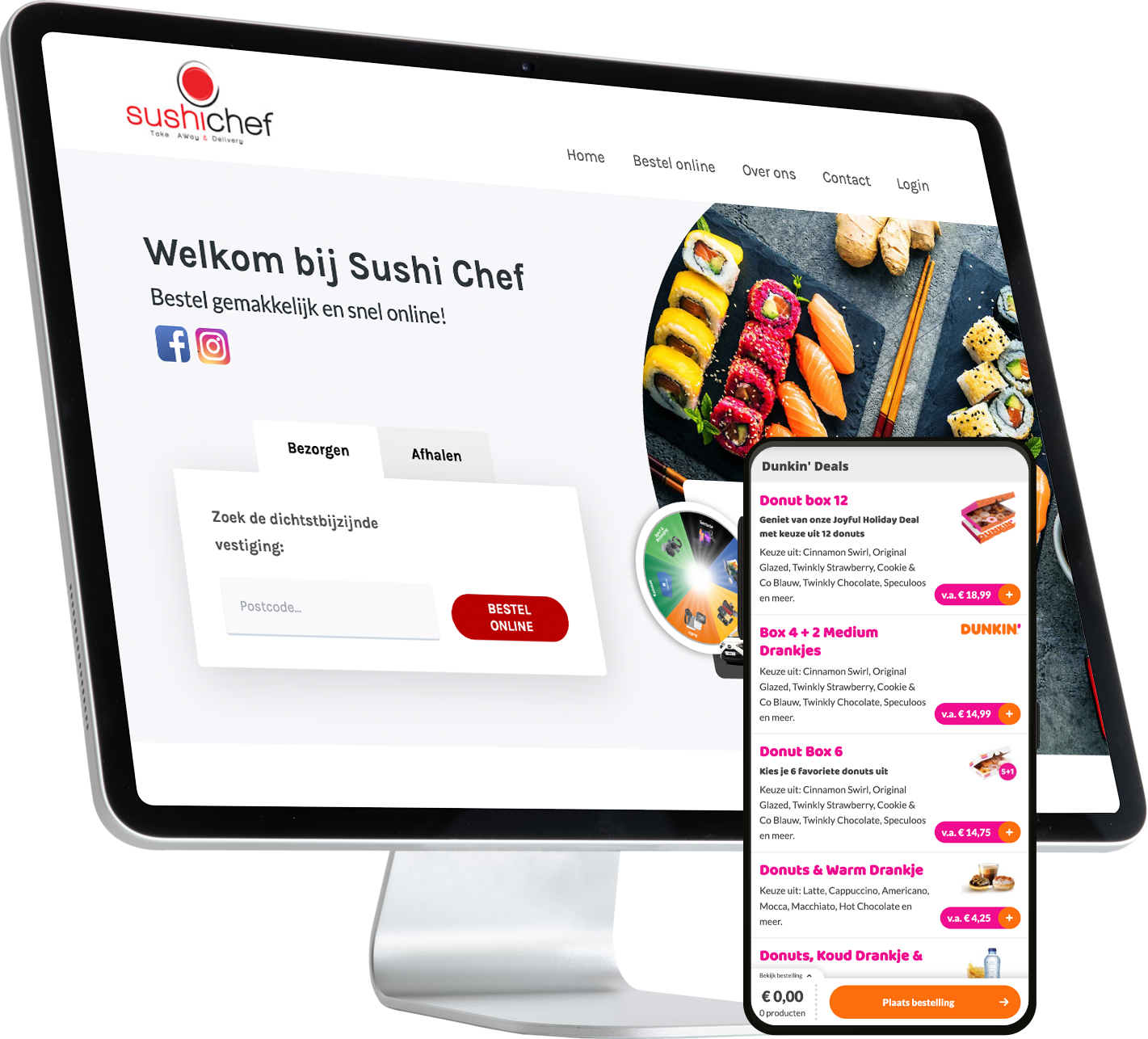 Webshop & App Foodticket